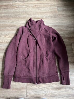 Lululemon Cozy Cuddle Up Jacket - Deep Plum